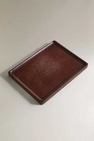 Деревянный поднос с зарядным устройством для телефона- Заказать в России