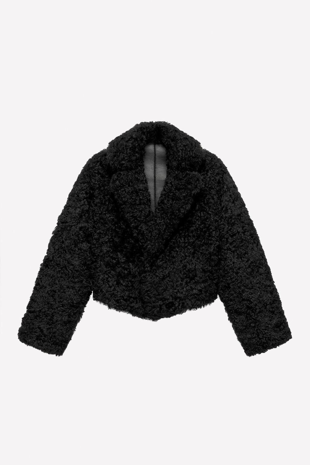 Куртка с эффектом кожи ludovic de saint sernin x zara с двусторонней отделкой