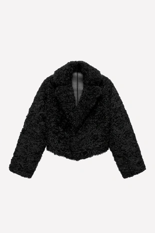 Куртка с эффектом кожи LUDOVIC DE SAINT SERNIN X ZARA с двусторонней отделкой- Заказать в России