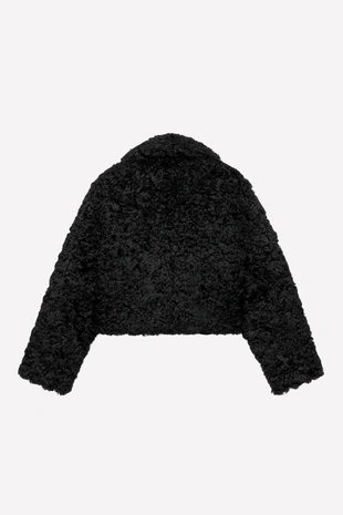 Куртка с эффектом кожи LUDOVIC DE SAINT SERNIN X ZARA с двусторонней отделкой- Заказать в России