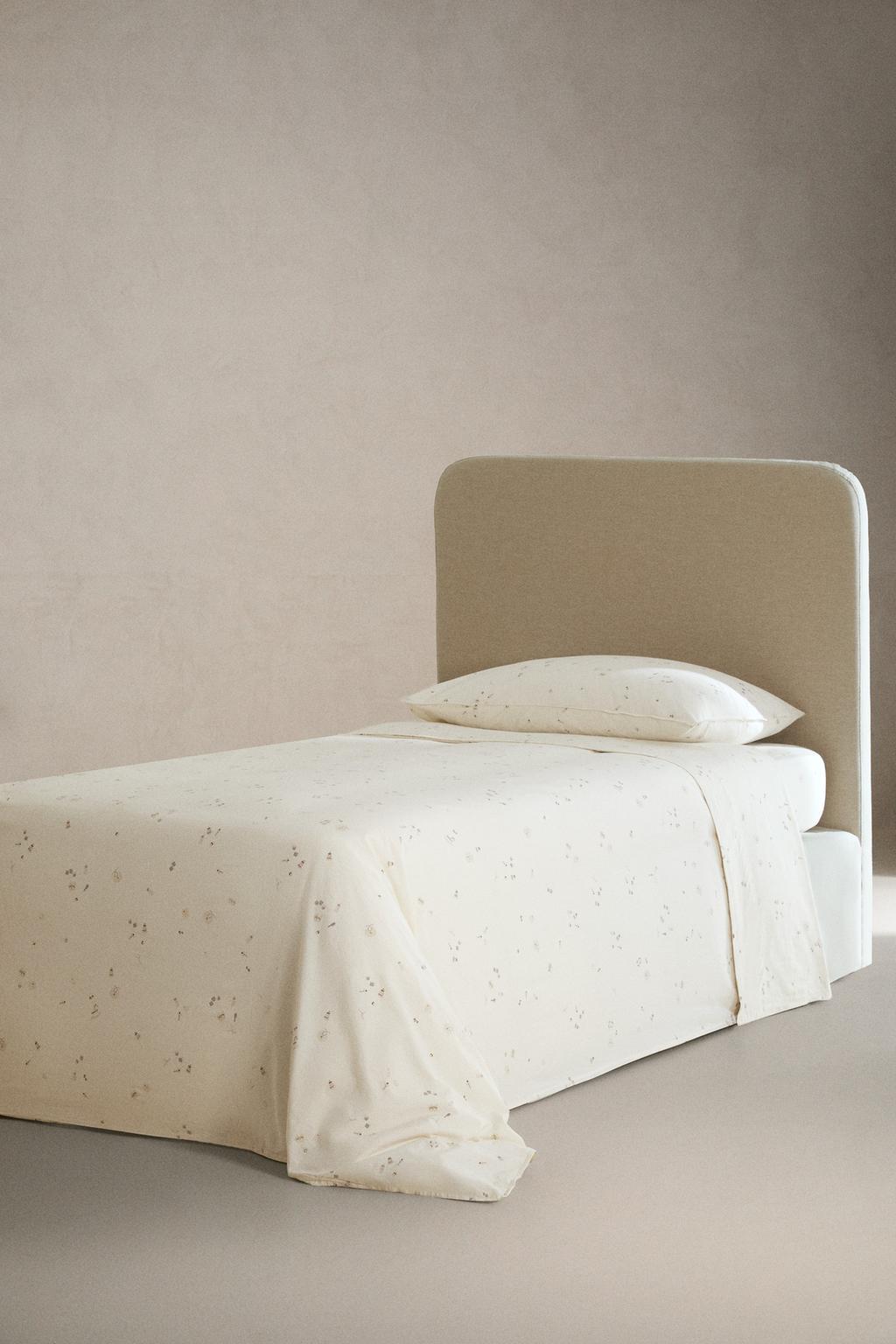 Детский принтованный нагруженный простынный