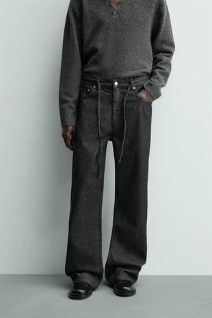 Джинсы RELAXED FLARE FIT- Заказать в России