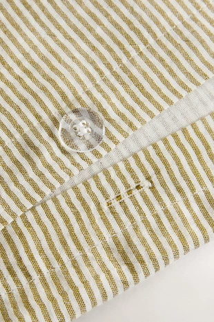 Детское стеганое одеяло из муслина в полоску- Заказать в России