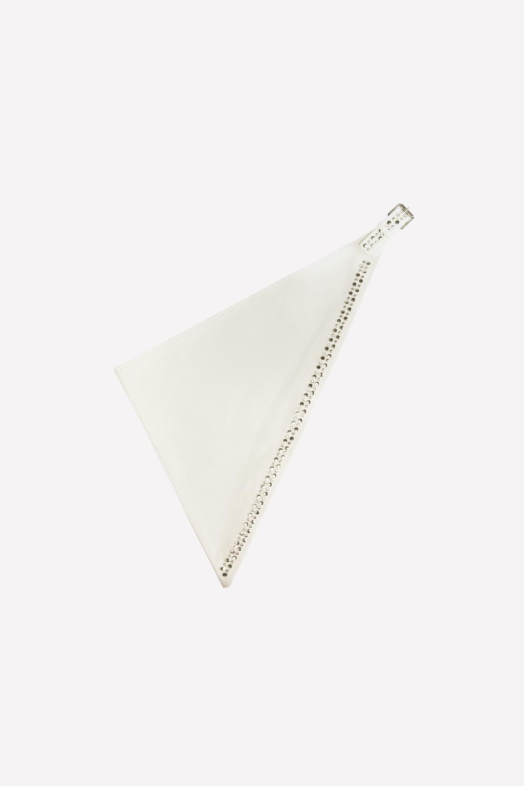 Бандана из кожи с заклепками ludovic de saint sernin x zara