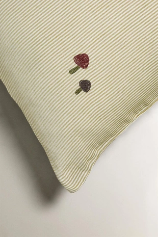 Детский полосатый наволочка из муслина- Заказать в России