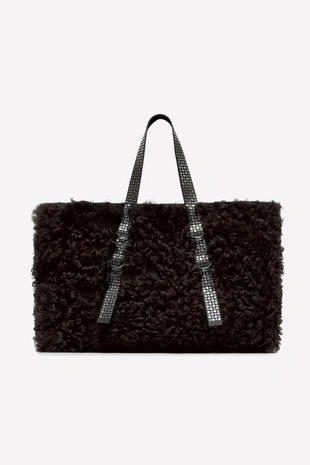 Купить Zara Сумка LUDOVIC DE SAINT SERNIN X ZARA из кожи