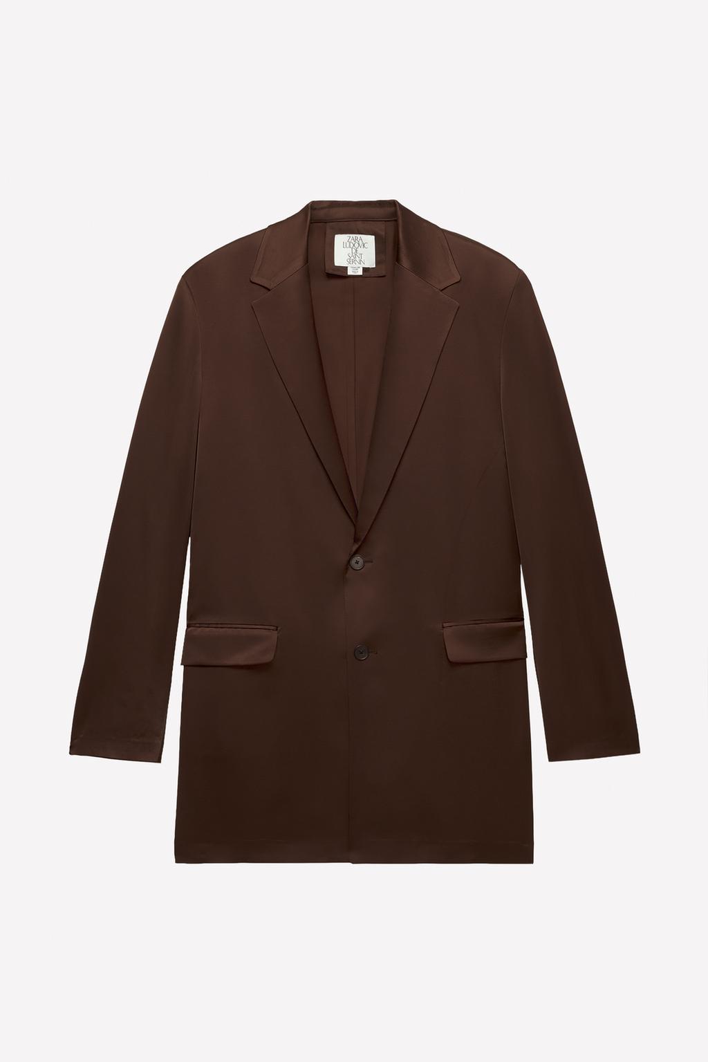 Пиджак fluid blazer ludovic de saint sernin x zara