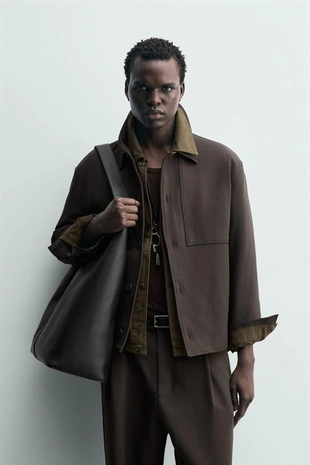 Куртка-рубашка BOXY FIT- Заказать в России