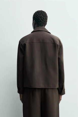 Куртка-рубашка BOXY FIT- Заказать в России