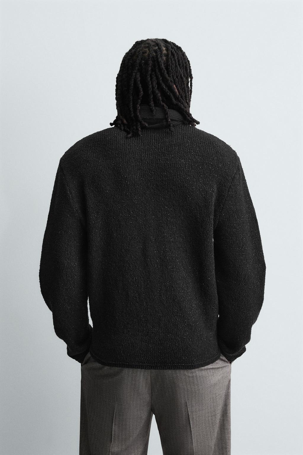 БЛЕСТЯЩИЙ ТЕКСТУРНЫЙ КАРДИГАН