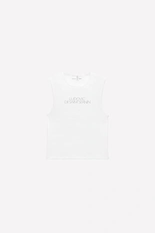 Лиф LUDOVIC DE SAINT SERNIN X ZARA с логотипом из страз- Заказать в России