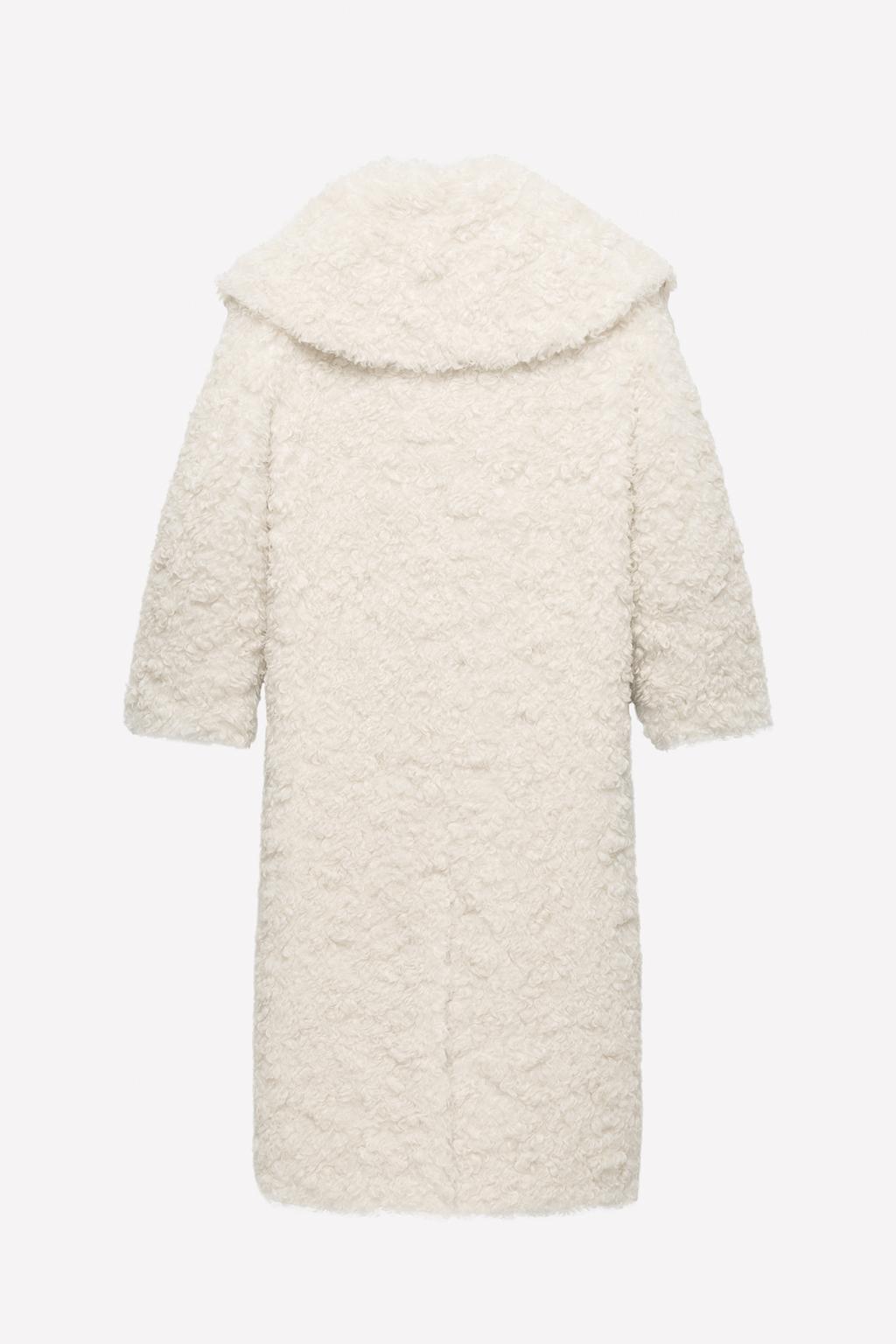 Пальто из искусственного меха ludovic de saint sernin x zara