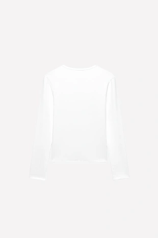 Футболка с логотипом из страз LUDOVIC DE SAINT SERNIN X ZARA- Заказать в России