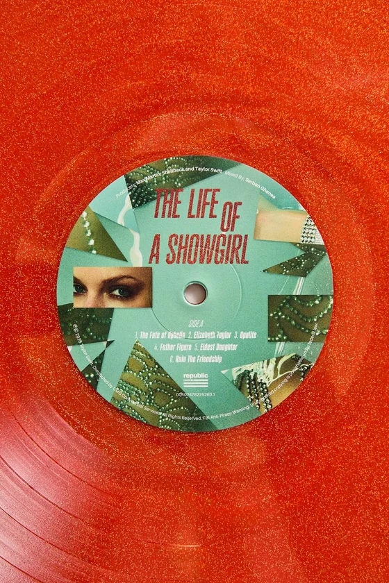 Vinyl taylor swift: жизнь шоу-герлы