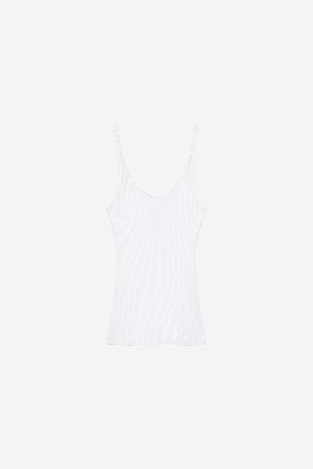 Топ из тонкого вязаного материала ludovic de saint sernin x zara