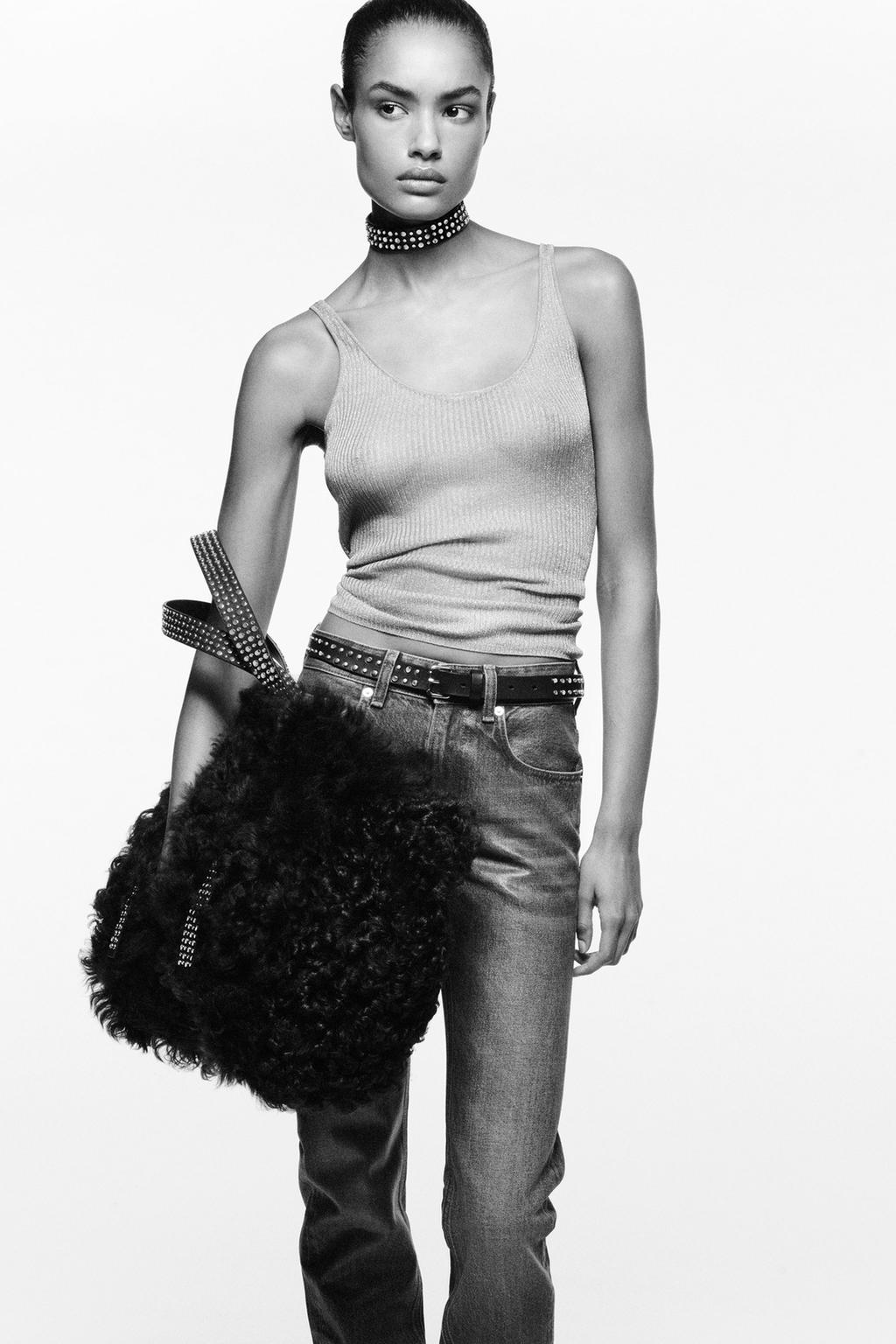 Топ из тонкого вязаного материала ludovic de saint sernin x zara