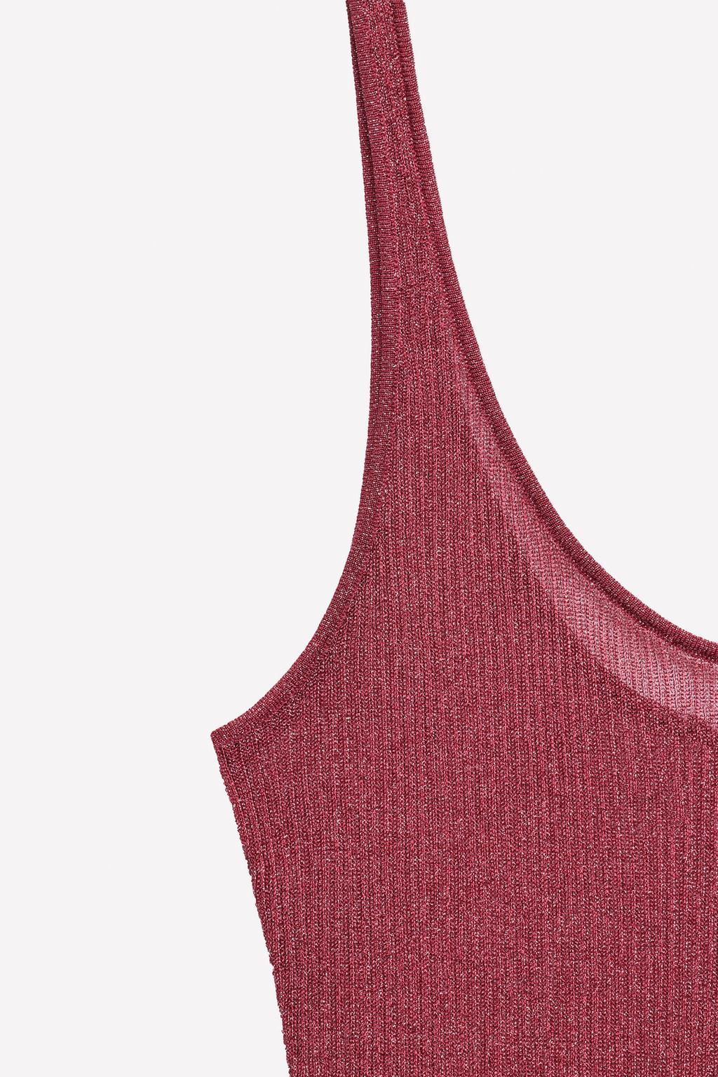 Топ из тонкого вязаного материала ludovic de saint sernin x zara