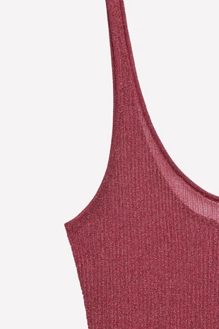 Red | 1758/627/600 - Zara Топ из тонкого вязаного материала LUDOVIC DE SAINT SERNIN X ZARA