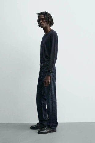 Джинсы STRAIGHT FIT с начесом- Заказать в России