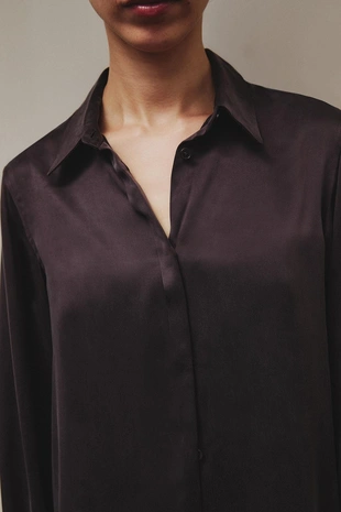 Шелковая рубашка- Заказать в России