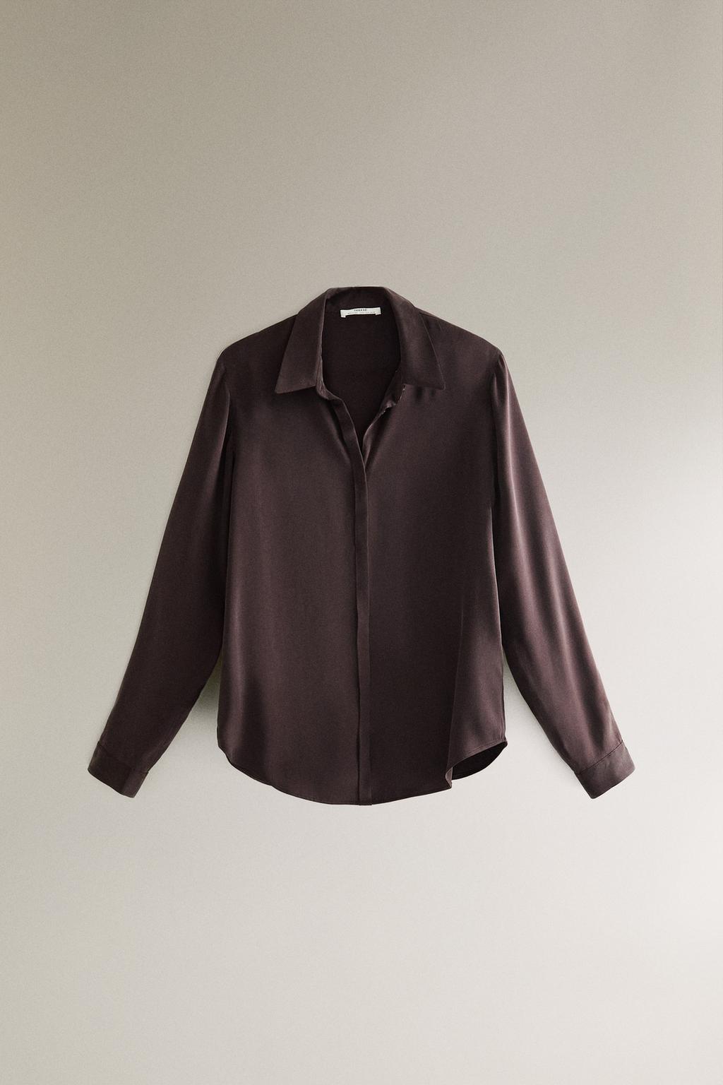 Шелковая рубашка