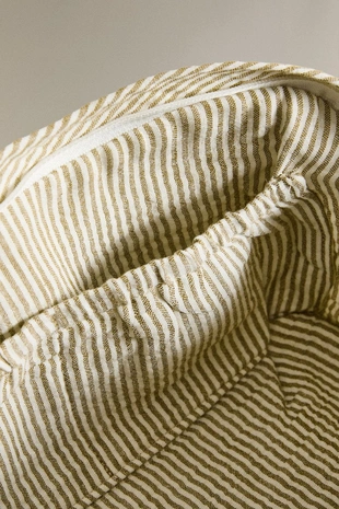 Детский полосатый муслиновый мешок для белья- Заказать в России