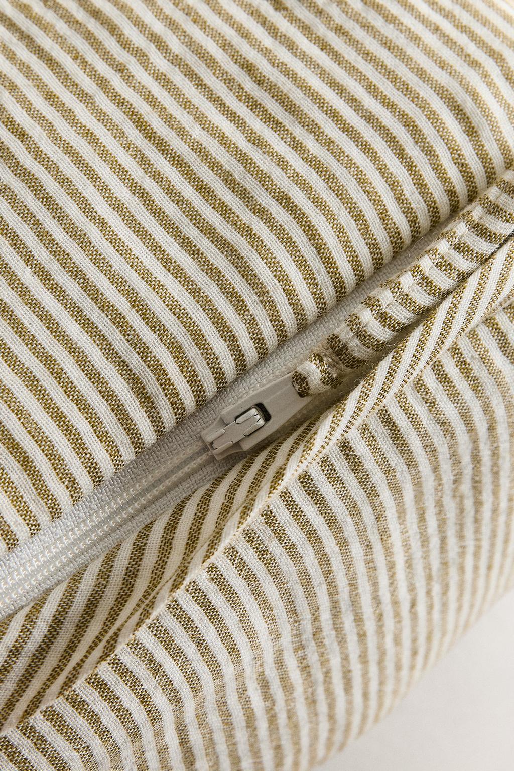 Детский полосатый муслиновый мешок для белья