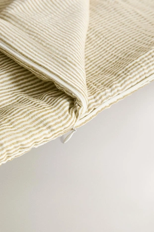 Пеленка для колыбели из муслина в полоску- Заказать в России