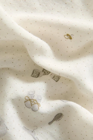 Детские муслиновые салфетки (набор из 3)- Заказать в России