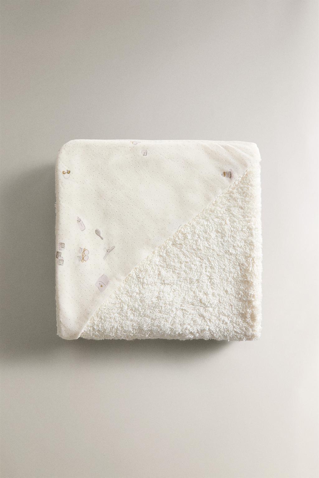 Полотенце с капюшоном для младенцев