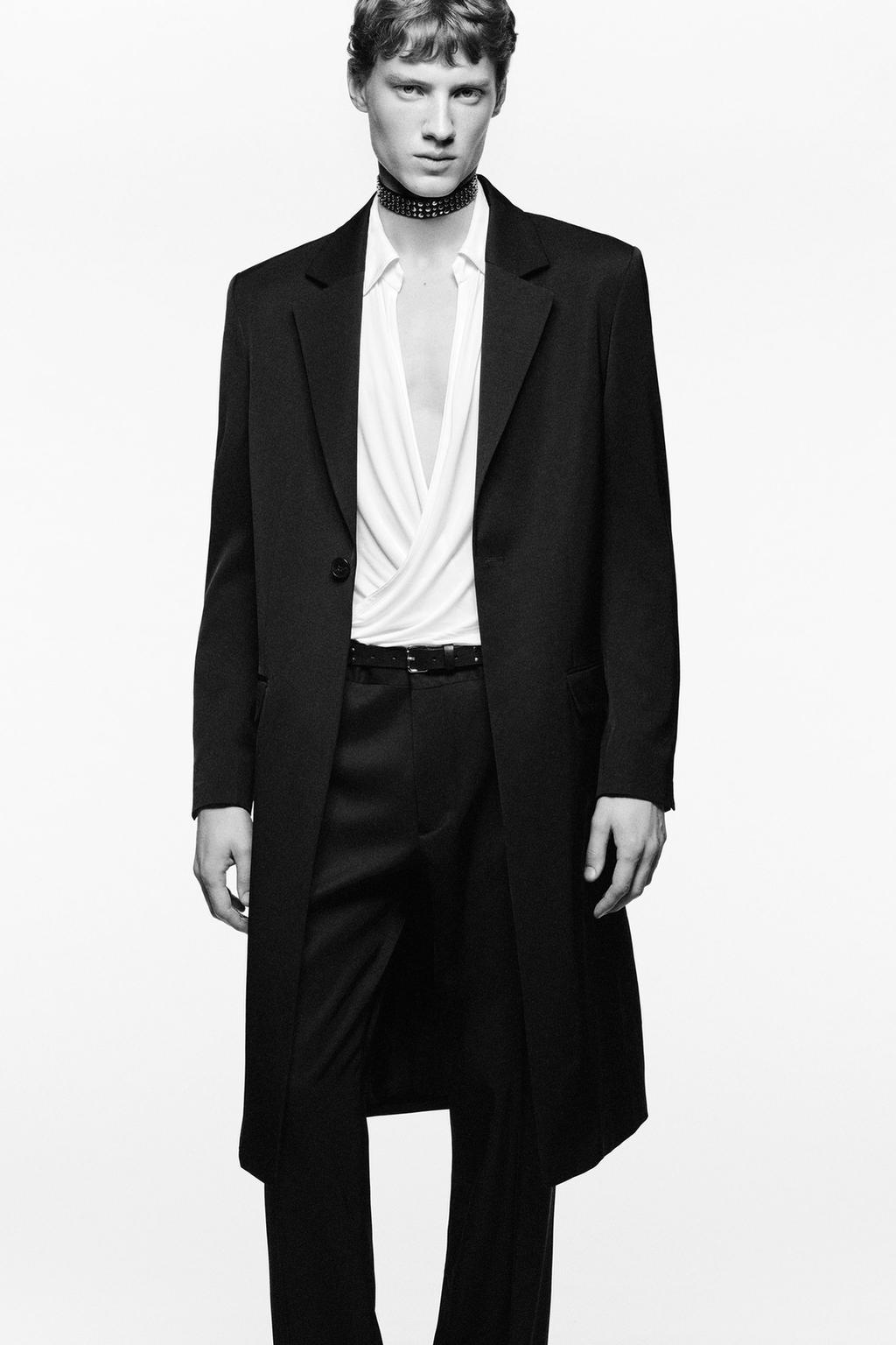 Брюки fluid flare fit ludovic de saint sernin x zara