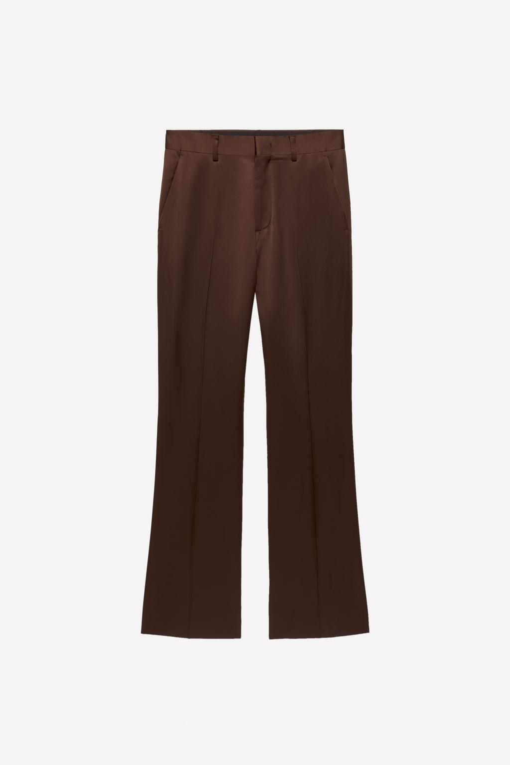 Широкие брюки-клеш ludovic de saint sernin x zara с объемным кроем