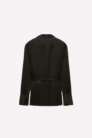 Рубашка из вискозы и шелка LUDOVIC DE SAINT SERNIN X ZARA- Заказать в России