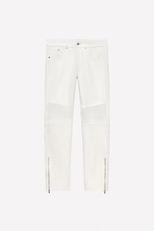 Кожаные мотоциклетные брюки LUDOVIC DE SAINT SERNIN X ZARA- Заказать в России