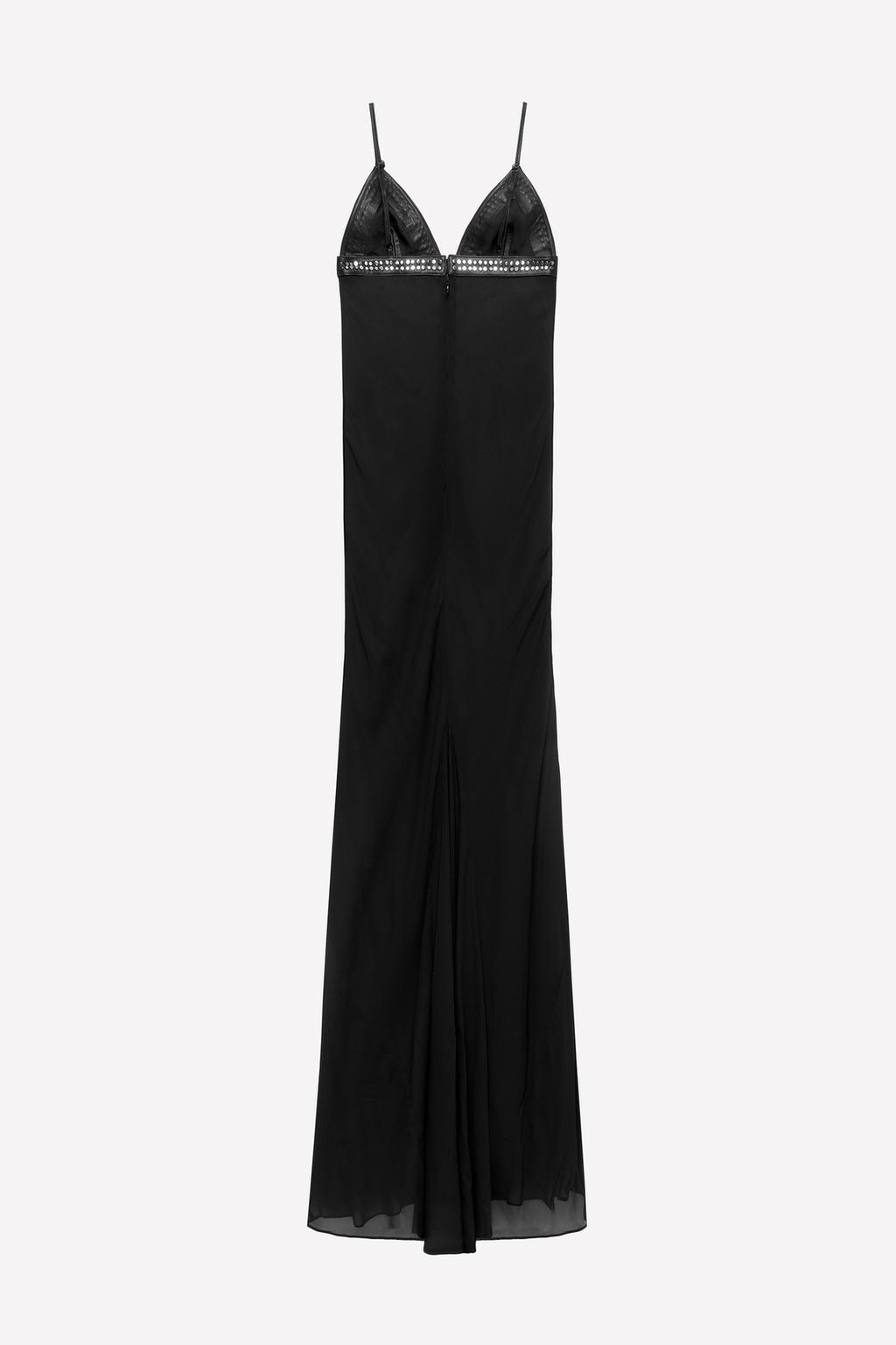 Контура кожаное платье ludovic de saint sernin x zara