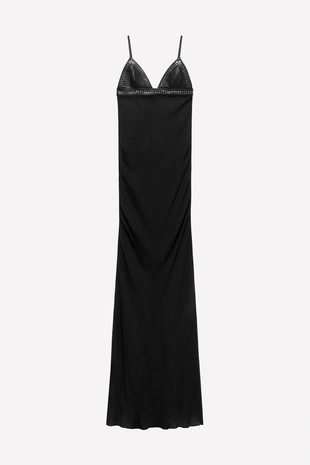 Контура кожаное платье LUDOVIC DE SAINT SERNIN X ZARA- Заказать в России