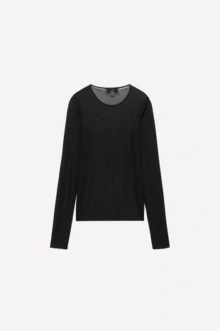 Футболка с блестящим текстом LUDOVIC DE SAINT SERNIN X ZARA