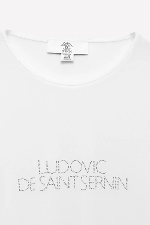 Сияющая футболка с текстом LUDOVIC DE SAINT SERNIN X ZARA- Заказать в России