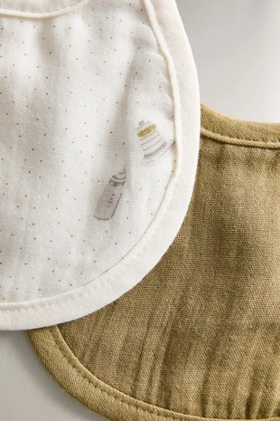 Забавная слюнявчик для младенца (набор из 2)- Заказать в России