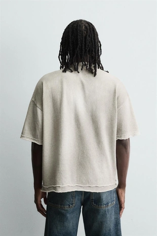 Свитшот с принтом в виде распыления- Заказать в России