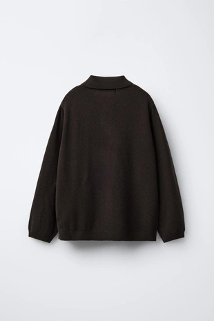 Поло из 100% шерсти- Заказать в России