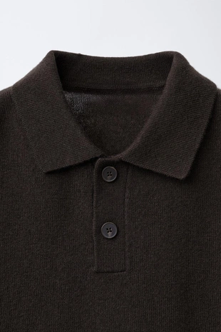 Поло из 100% шерсти- Заказать в России