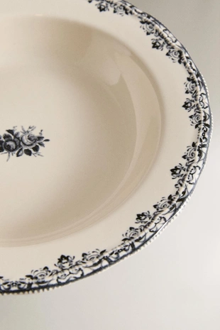 Суповая тарелка с дизайном для подачи- Заказать в России