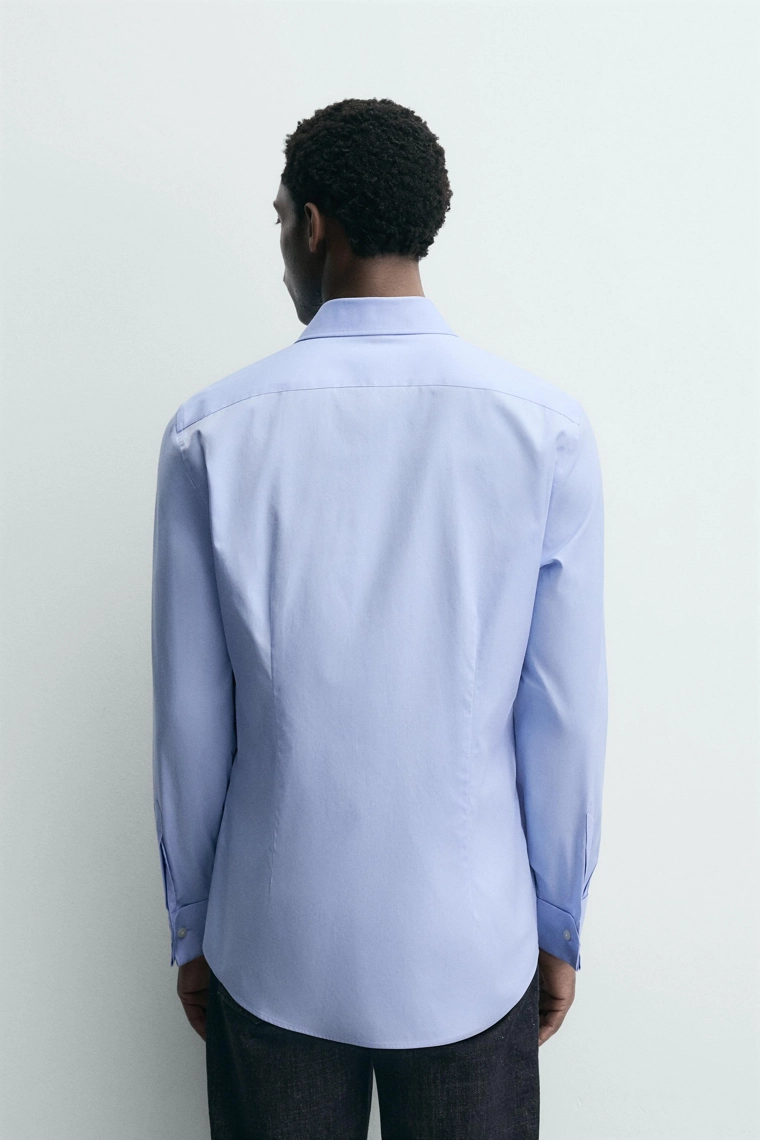 Рубашка с текстурой и манжетами