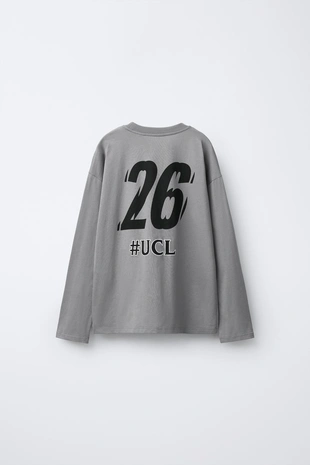 Футболка с принтом UEFA CHAMPIONS LEAGUE ®- Заказать в России