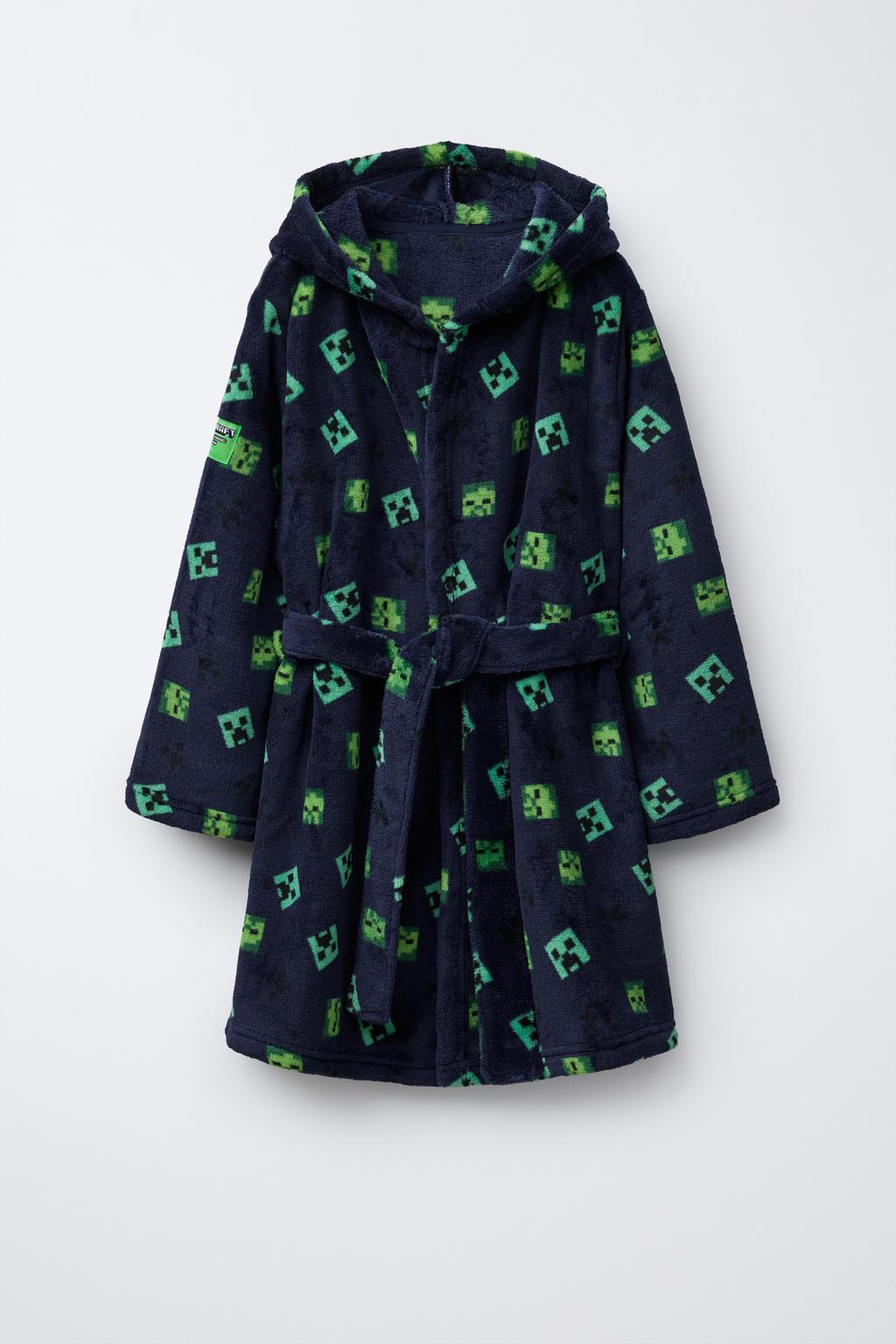 Халат ages 3-14 / minecraft © mojang ab. ™ из флиса