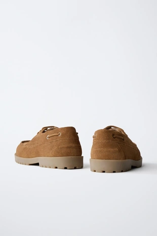 Кожаные топсайдеры- Заказать в России