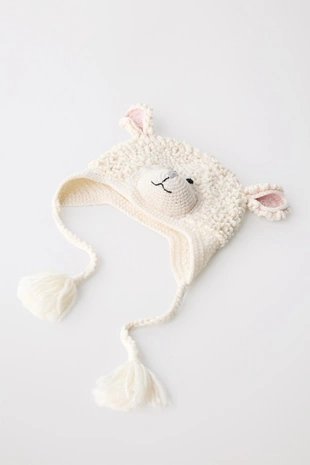 Шапка из 100% шерсти овечка LIMITED EDITION- Заказать в России