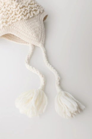 Шапка из 100% шерсти овечка LIMITED EDITION- Заказать в России