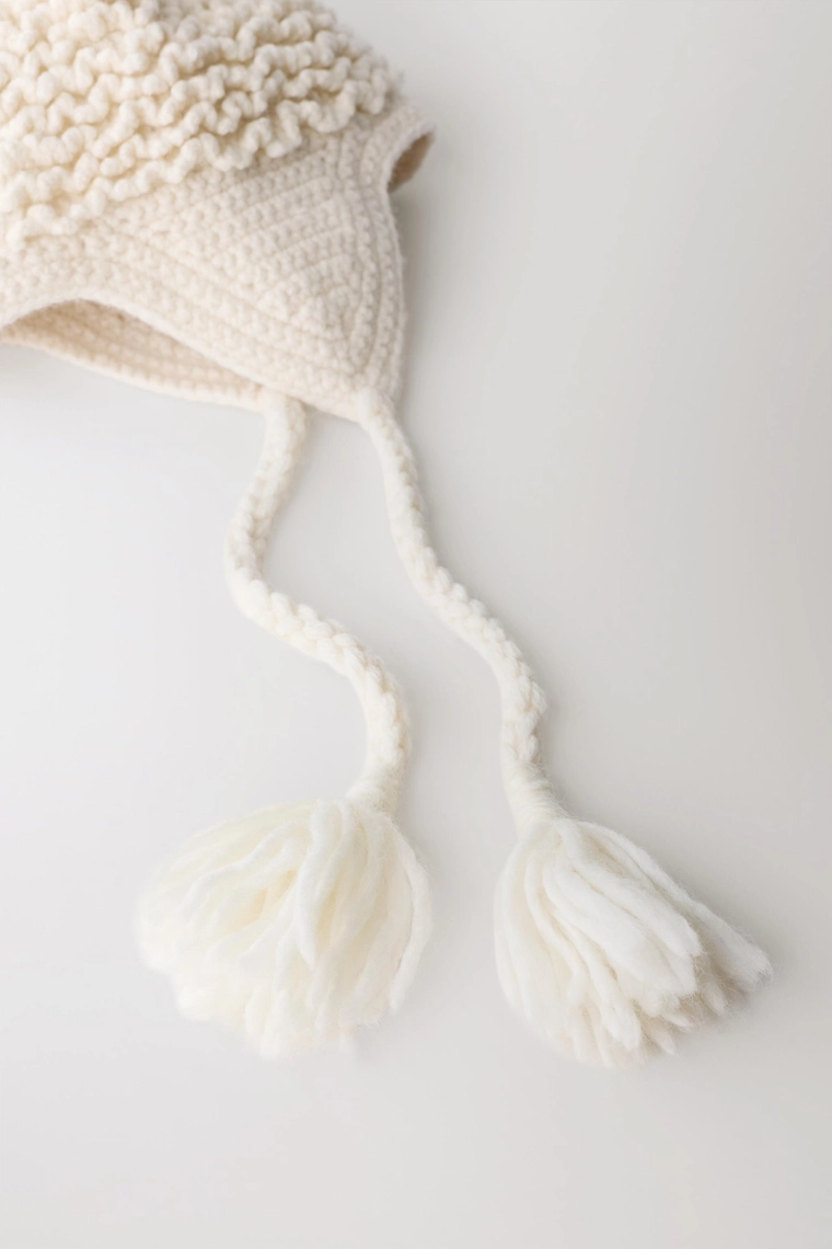 Шерстяная шапка с овечьим лицом (limited edition)